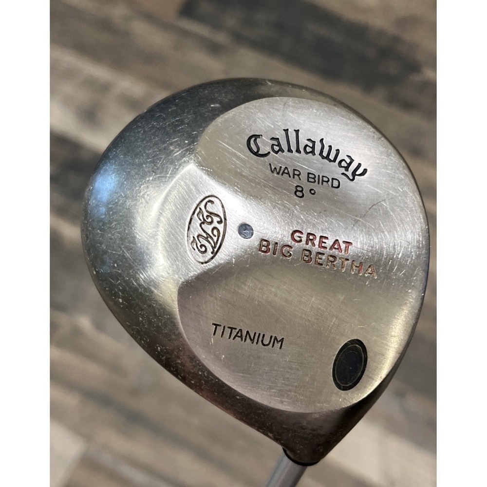 Callaway Great Big Bertha War Bird 8* Driver BB UL Graphite Shaft Strong Flex RH